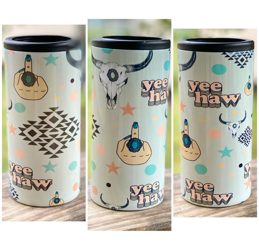 Yes Haw 🖕🏼 SLIM Can Cooler